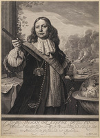 KG 05251
<br/>
Portret Johannes de Liefde
<br/>
<em>Visscher, Lambert (ca. 1631-na 1691) - toegeschreven aan</em>